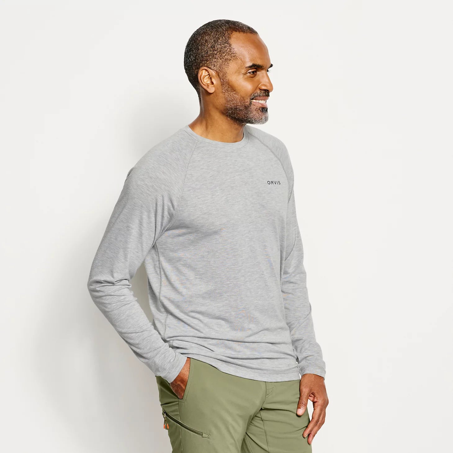 Orvis Men|Fly Fishing Men's DriCast™ Long-Sleeve Crew