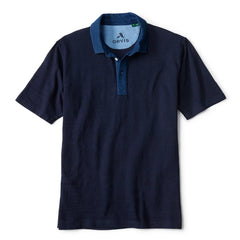 Orvis Men|Last Release Angler's Indigo Colorblock Polo