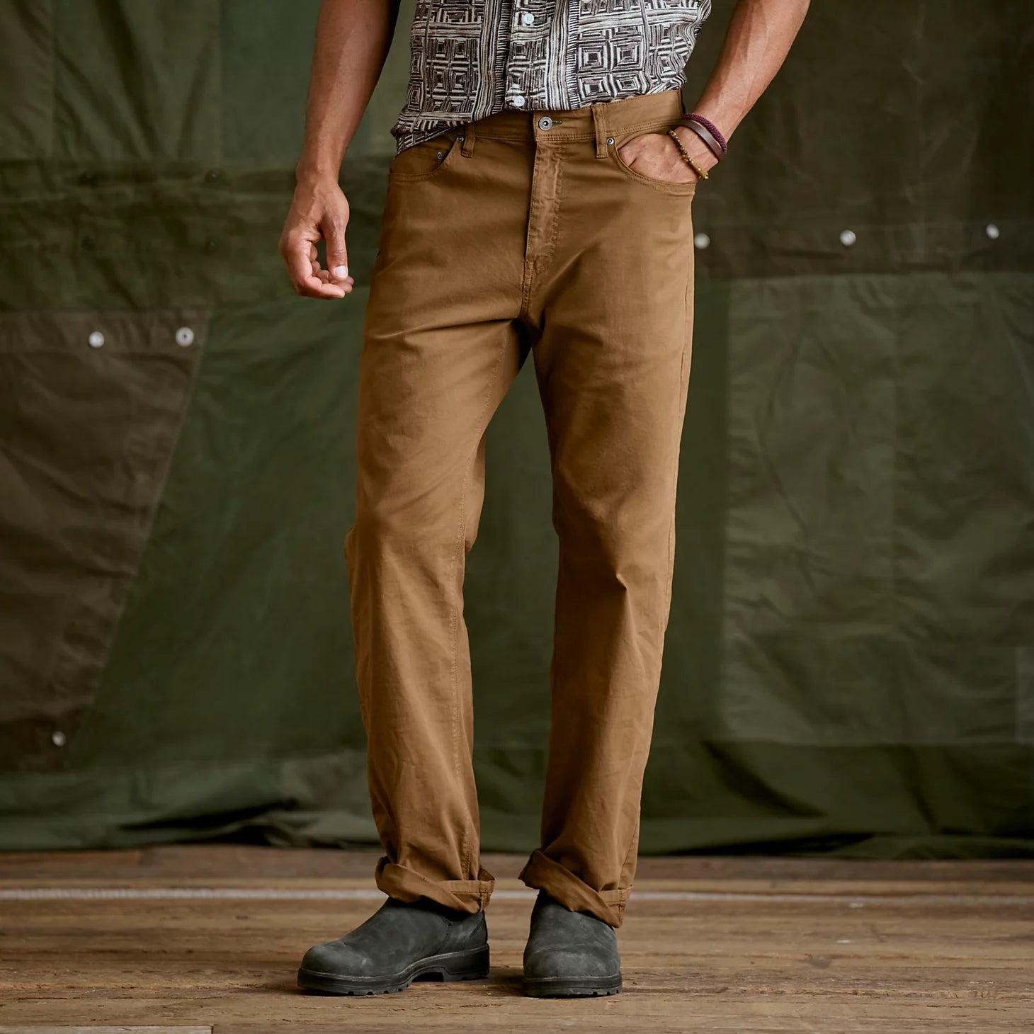 Orvis Men Men's 1856 Stretch Twill 5-Pocket Pants