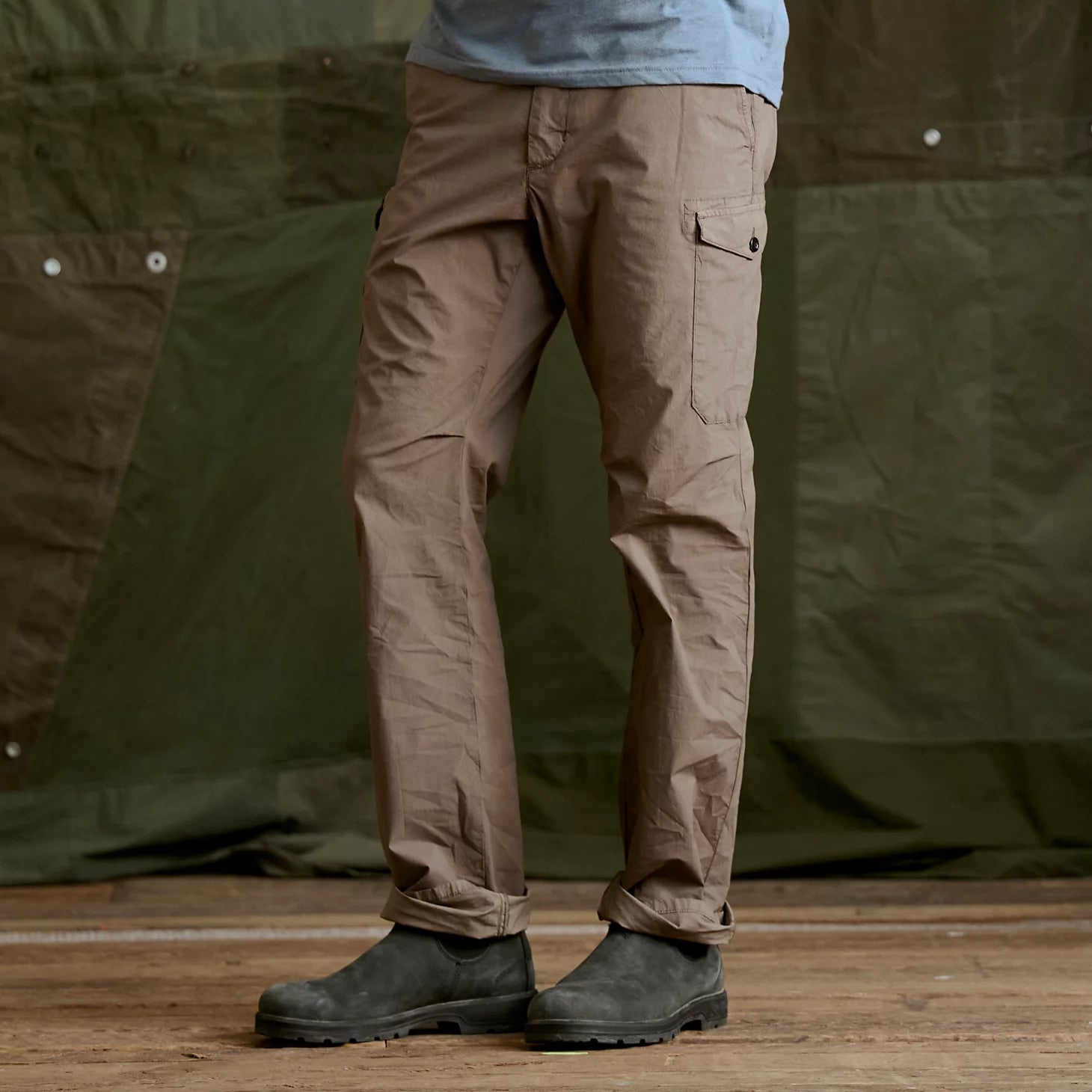 Orvis Men|Hunt|Last Release Men's 1856 Stretch Poplin Regular Fit Cargo Pants