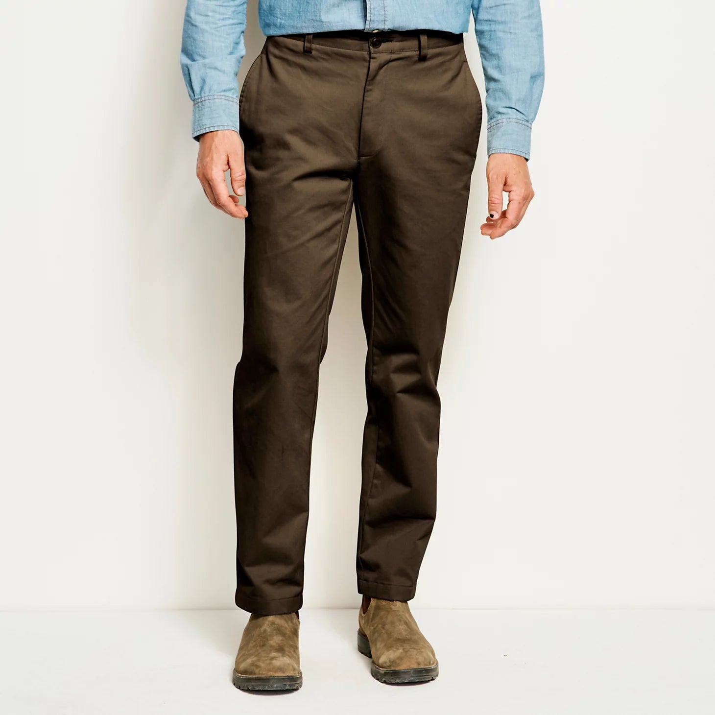 Orvis Men|Last Release Ultimate Khakis Plain Front Pants