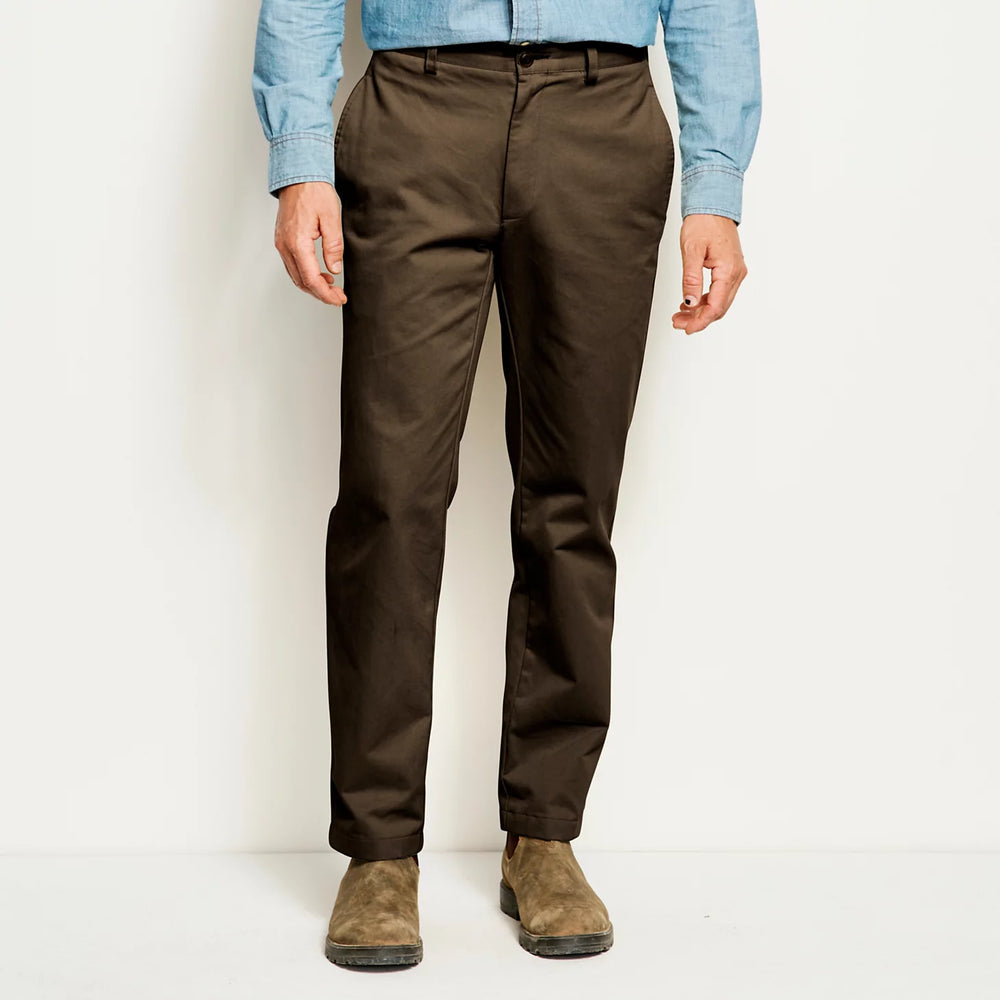 Orvis Men|Last Release Ultimate Khakis Plain Front Pants