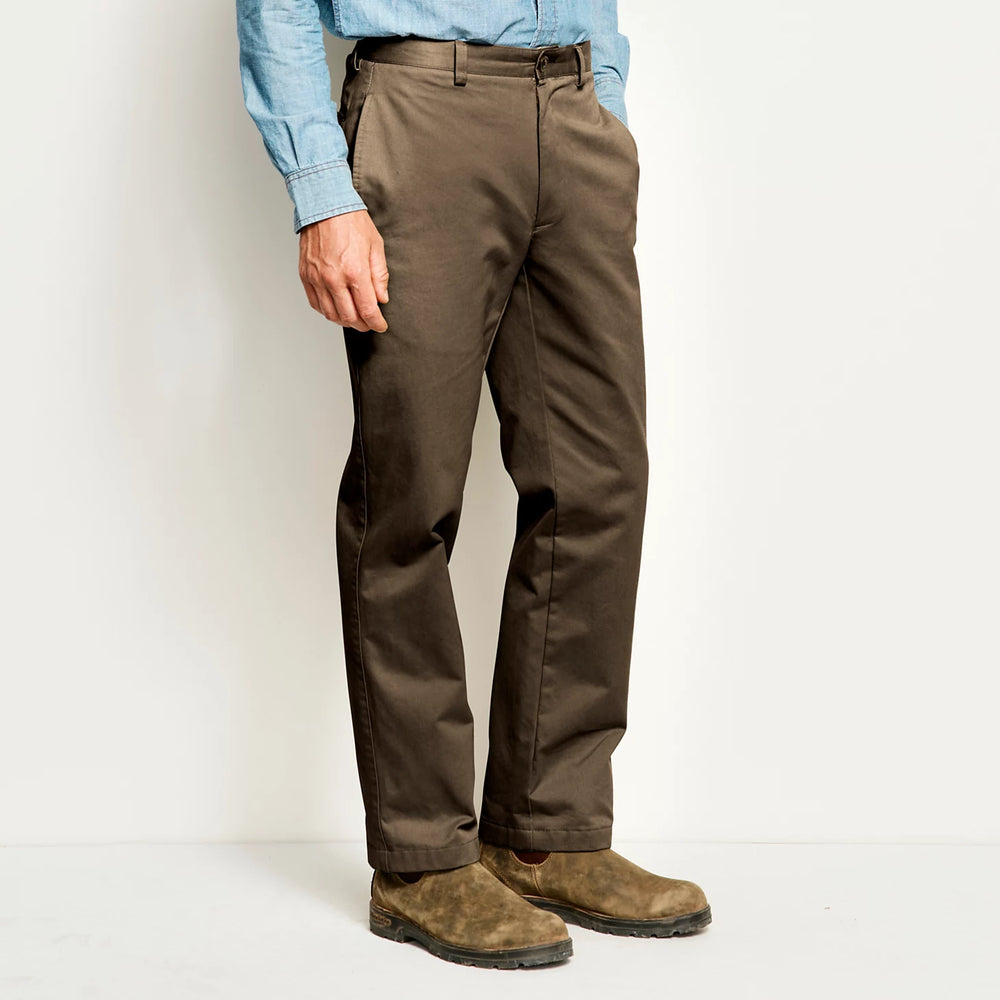 Orvis Men|Last Release Ultimate Khakis Plain Front Pants