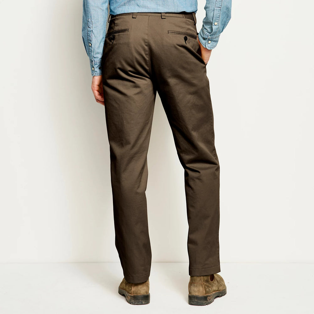 Orvis Men|Last Release Ultimate Khakis Plain Front Pants