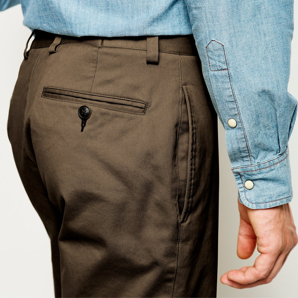 Orvis Men|Last Release Ultimate Khakis Plain Front Pants