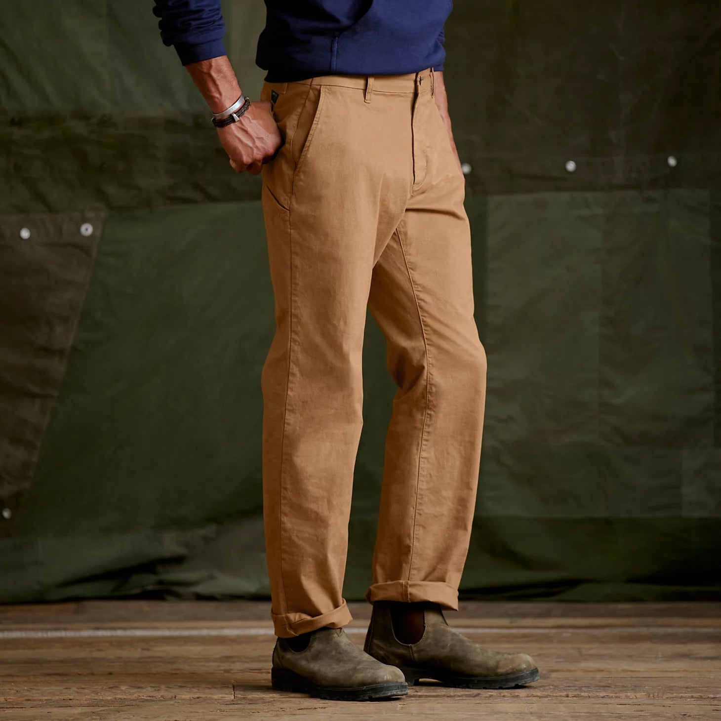 Orvis Men 1856 Stretch Twill Regular Fit Chinos