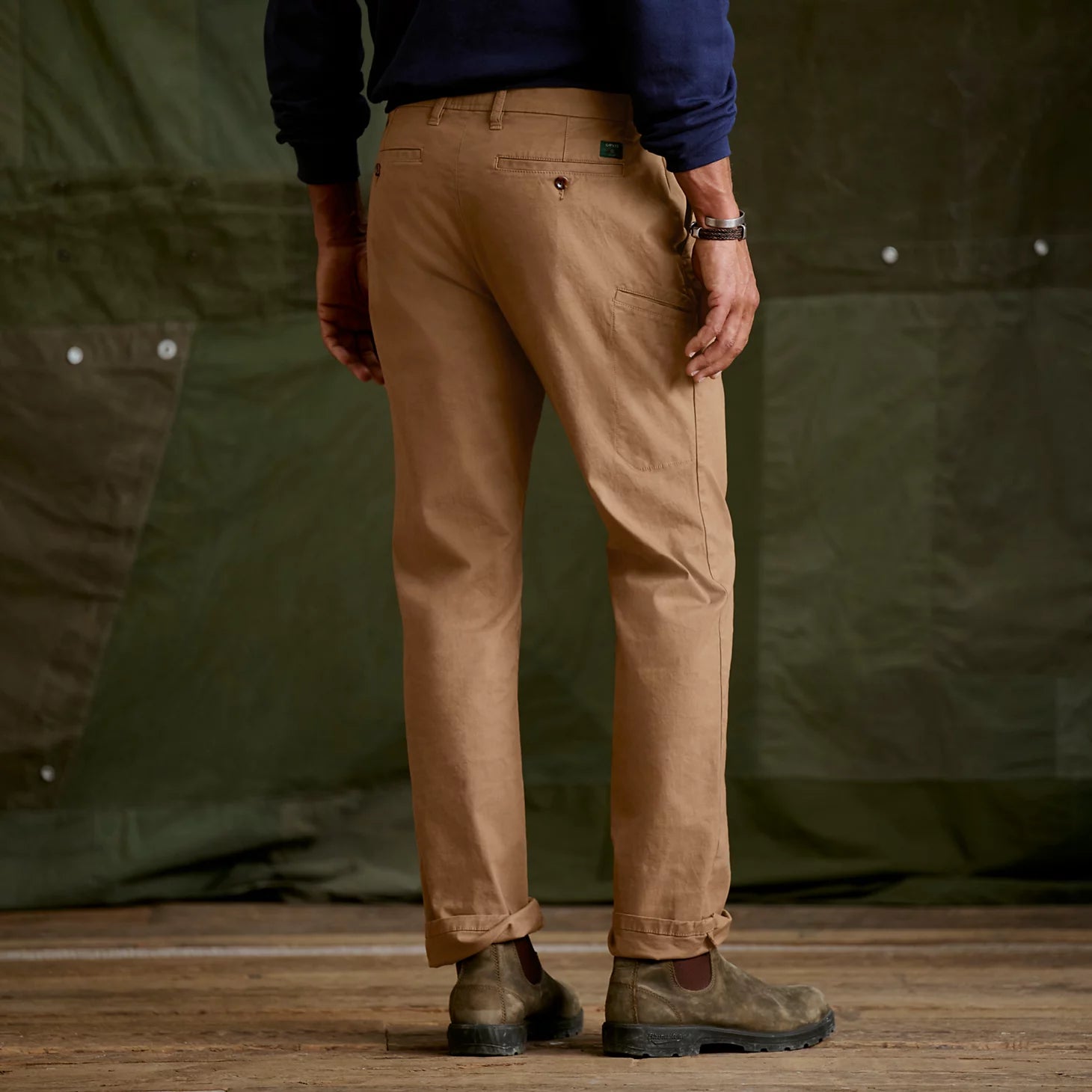 Orvis Men 1856 Stretch Twill Regular Fit Chinos
