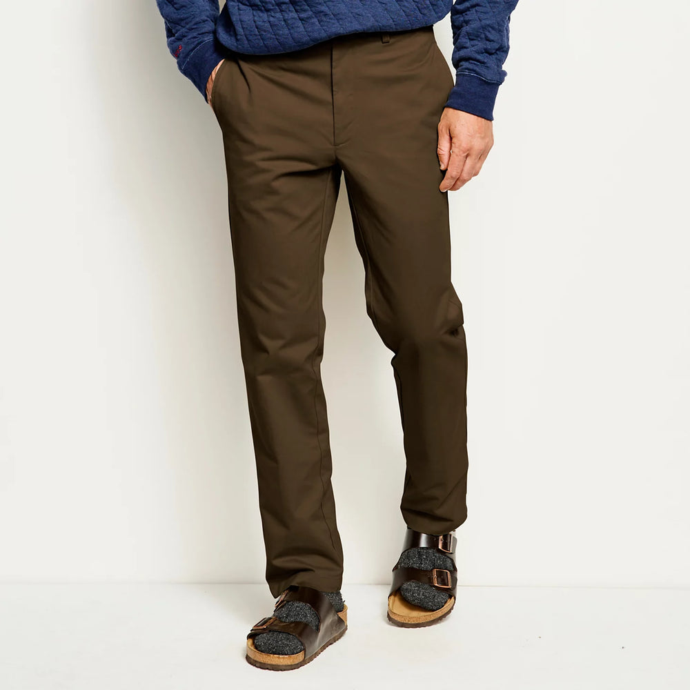 Orvis Men|Last Release Ultimate Khakis Trim Fit Plain-Front Pants