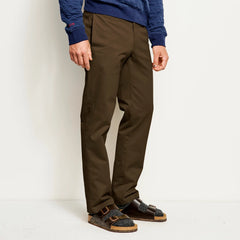 Orvis Men|Last Release Ultimate Khakis Trim Fit Plain-Front Pants