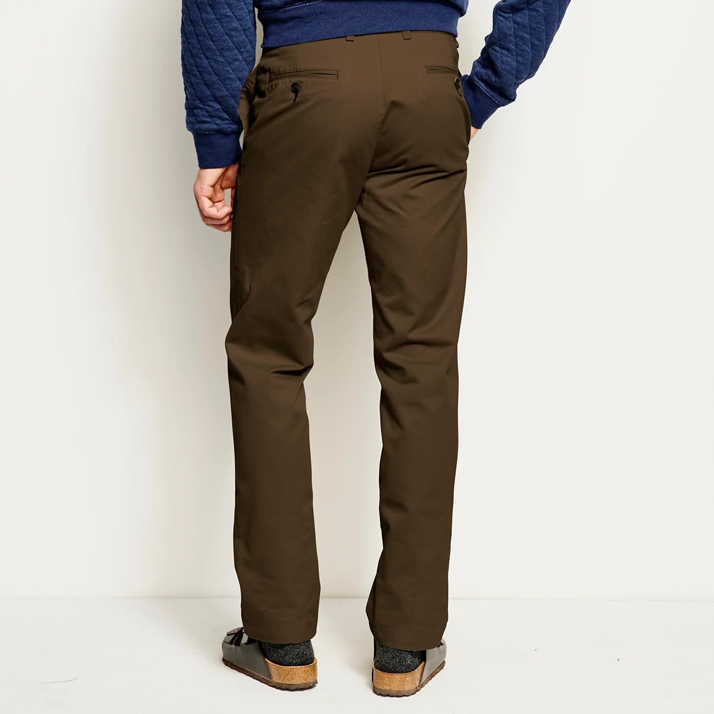Orvis Men|Last Release Ultimate Khakis Trim Fit Plain-Front Pants