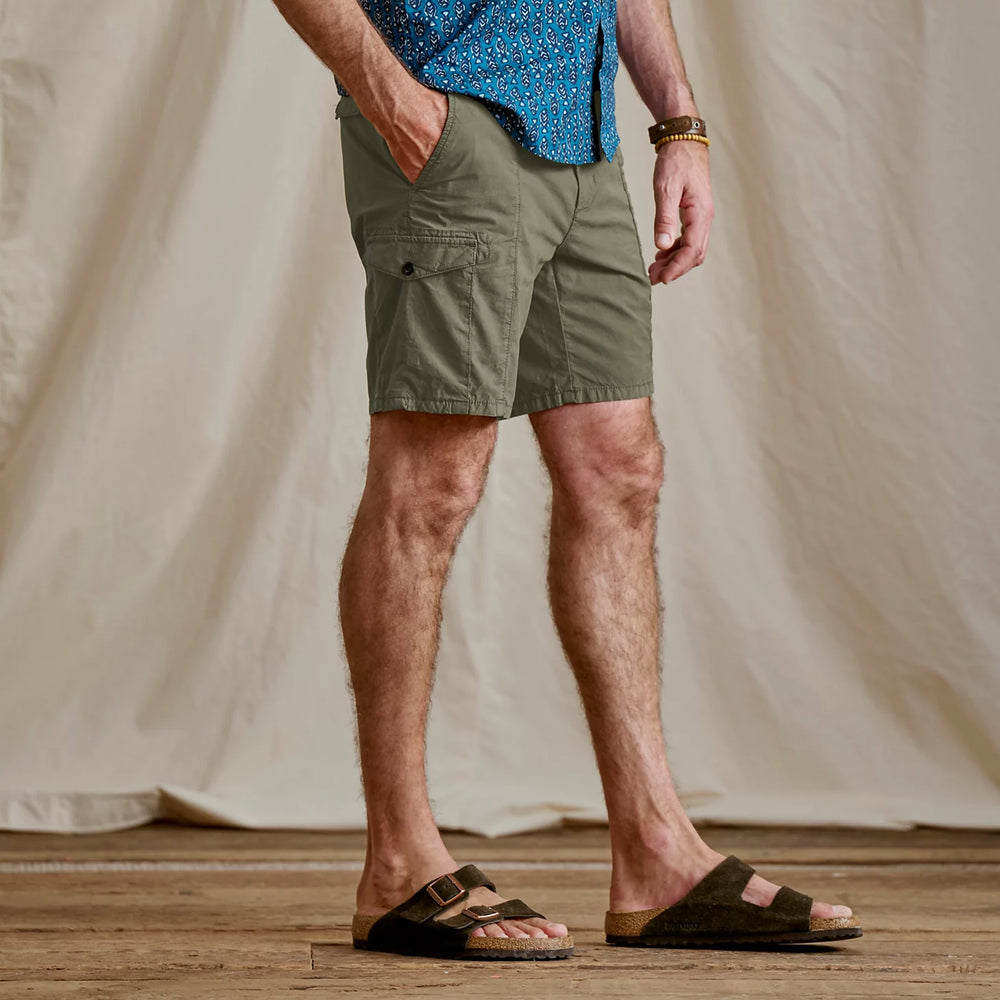 Orvis Men|Last Release Men's 1856 Stretch Poplin Cargo Shorts