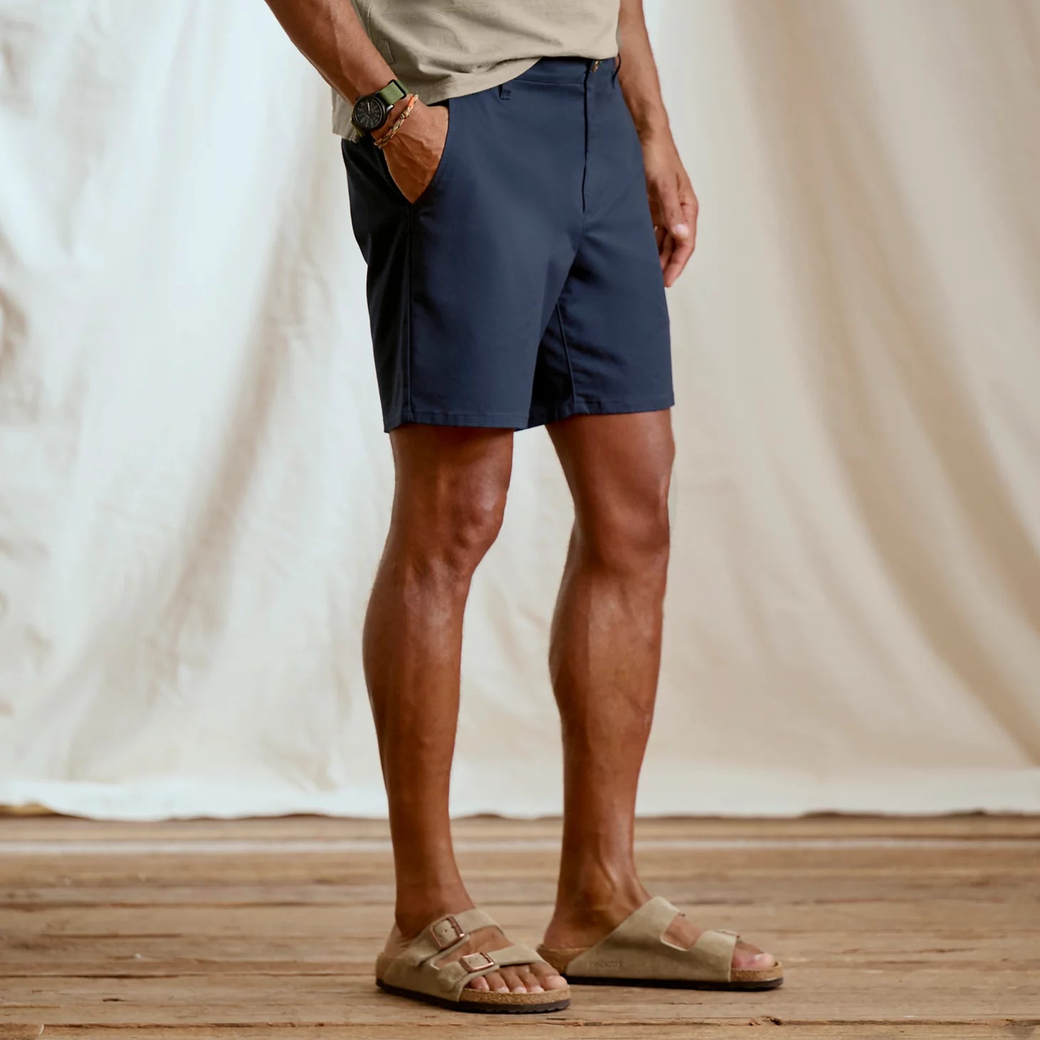 Orvis Men|Last Release Men's 1856 Angler Chino 7" Shorts