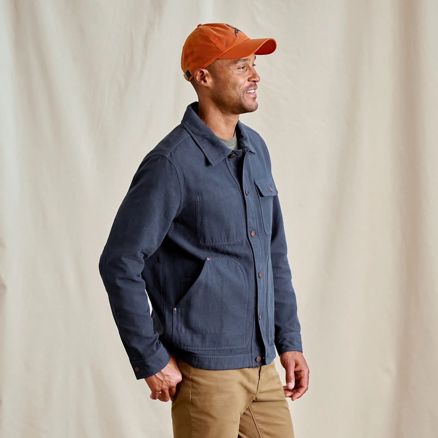 Orvis Men|Last Release Garment-Dyed Hemp-Blend Utility Jacket
