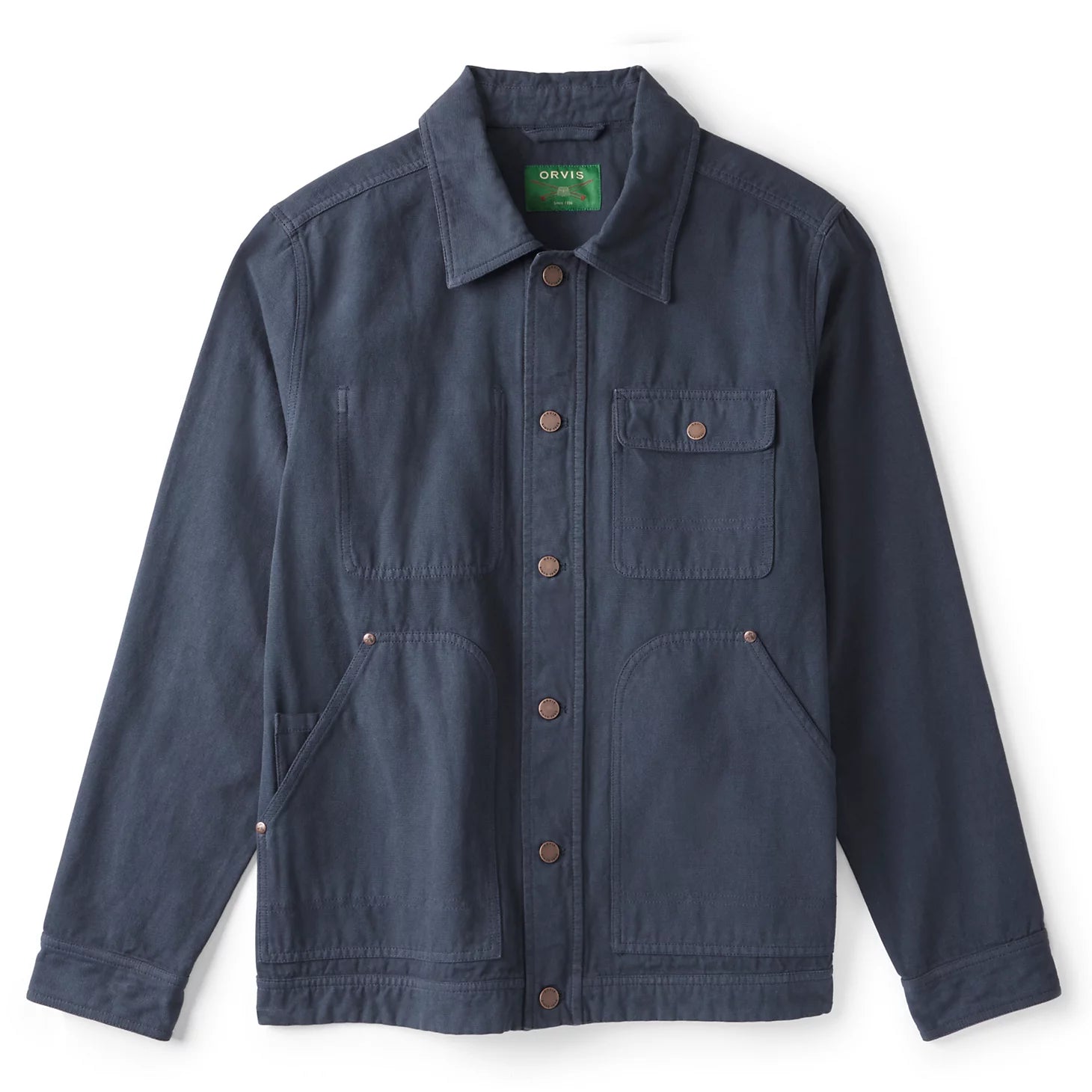 Orvis Men|Last Release Garment-Dyed Hemp-Blend Utility Jacket