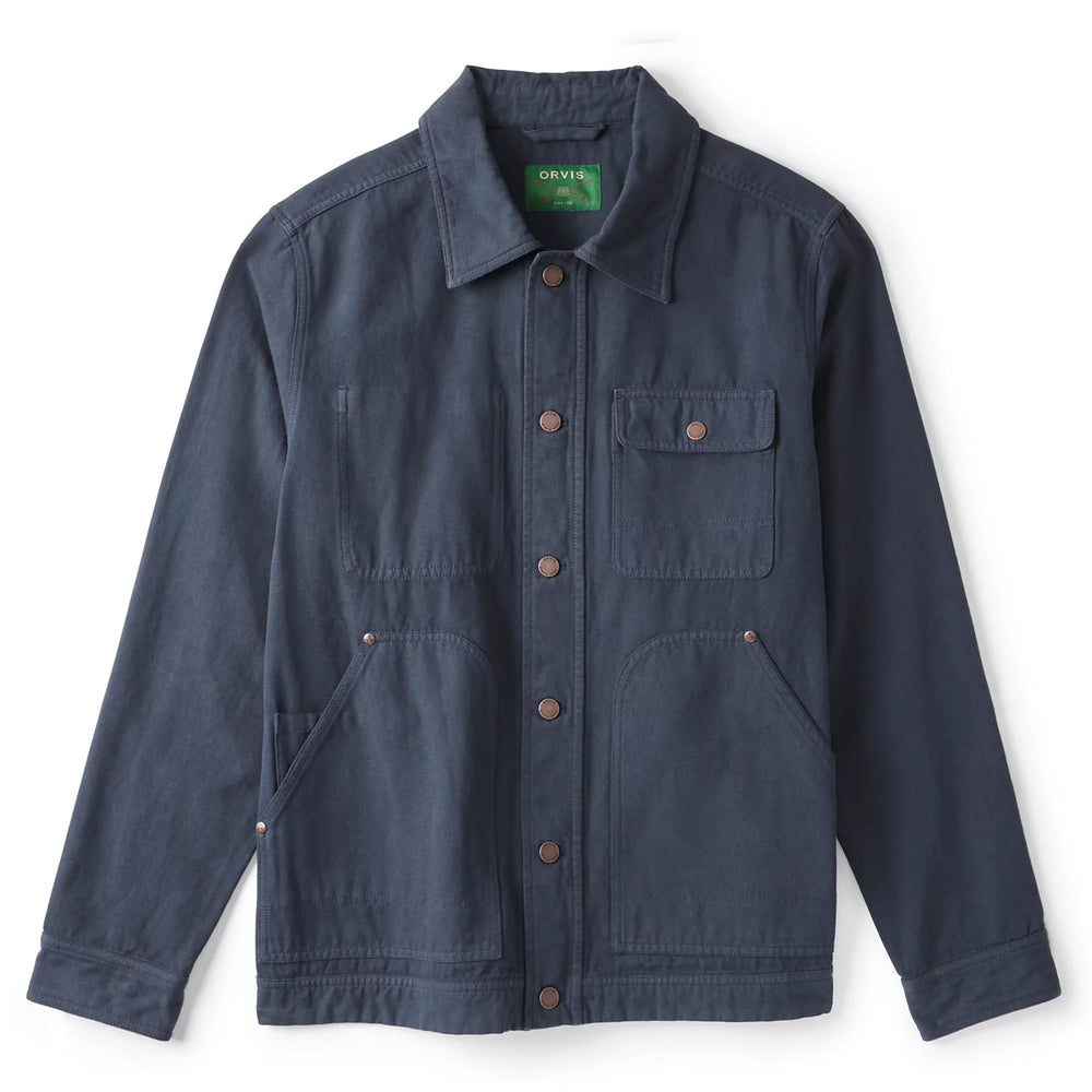Orvis Men|Last Release Garment-Dyed Hemp-Blend Utility Jacket
