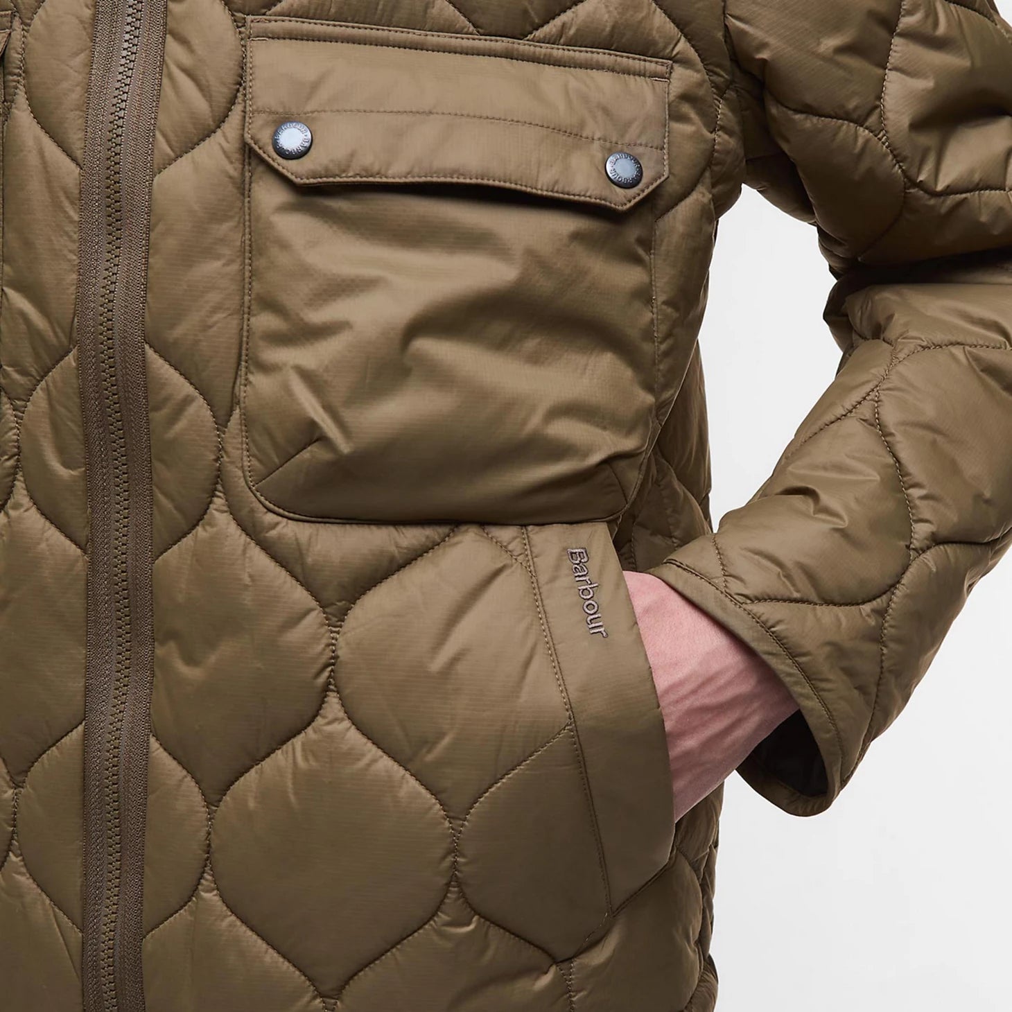 Orvis Men Barbour® Re-Engineered Spey Quilted Hooded Jacket