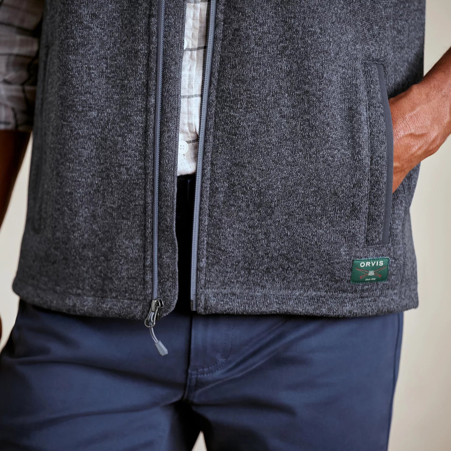 Orvis Men R65™ Sweater Fleece Vest