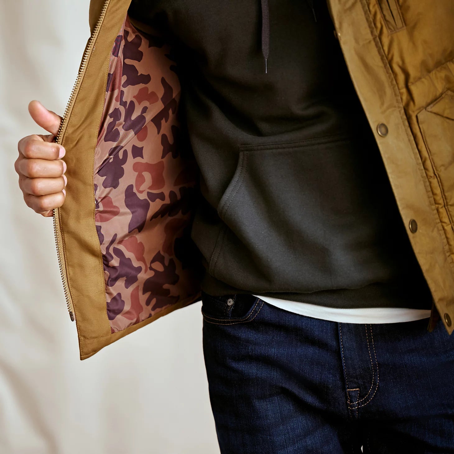 Orvis Men|Last Release Waxed Down Puffer Vest