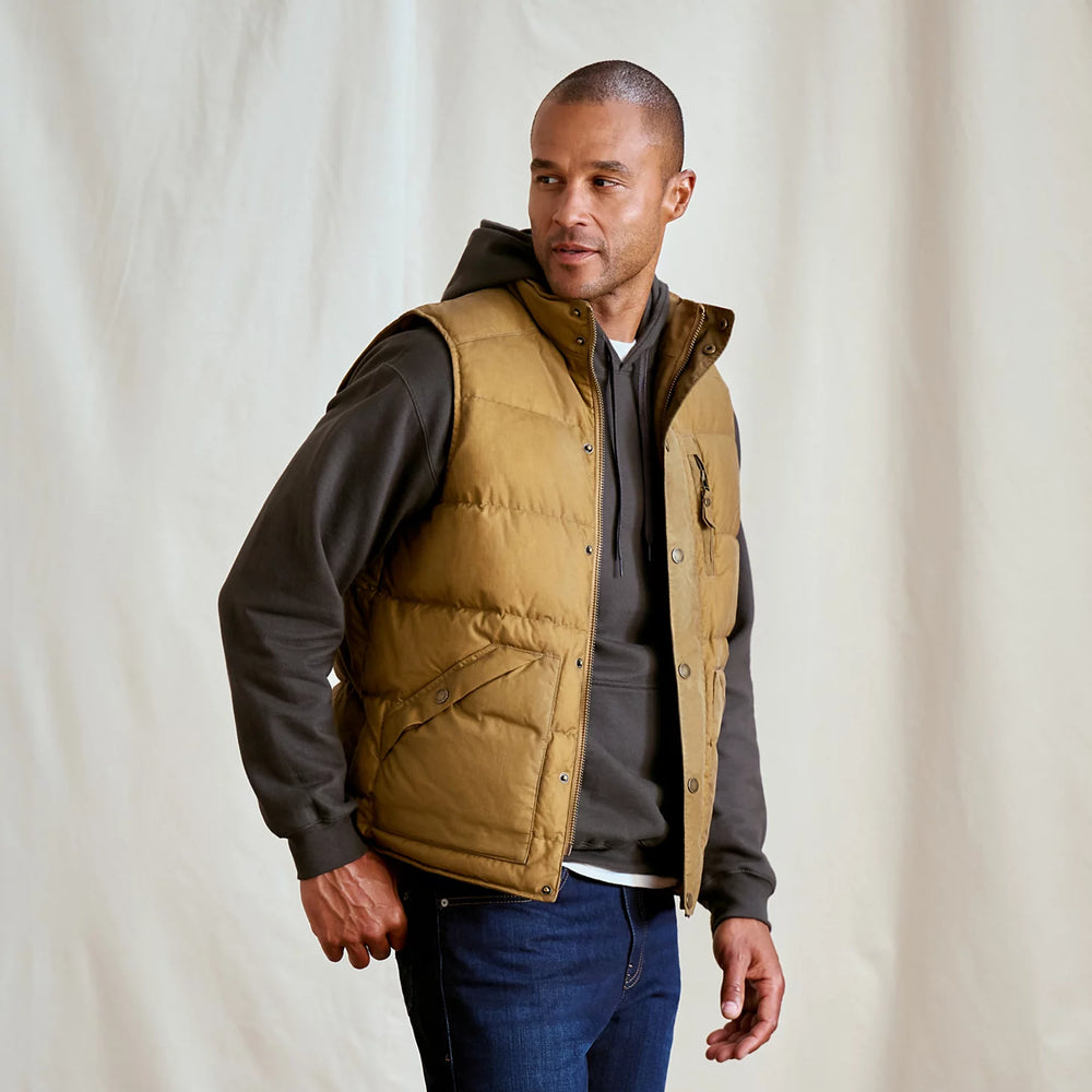 Orvis Men|Last Release Waxed Down Puffer Vest