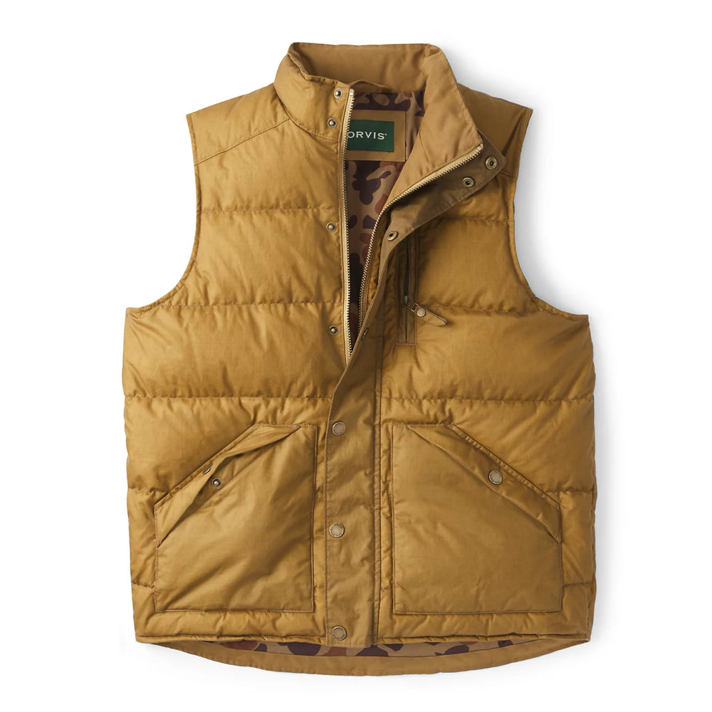 Orvis Men|Last Release Waxed Down Puffer Vest