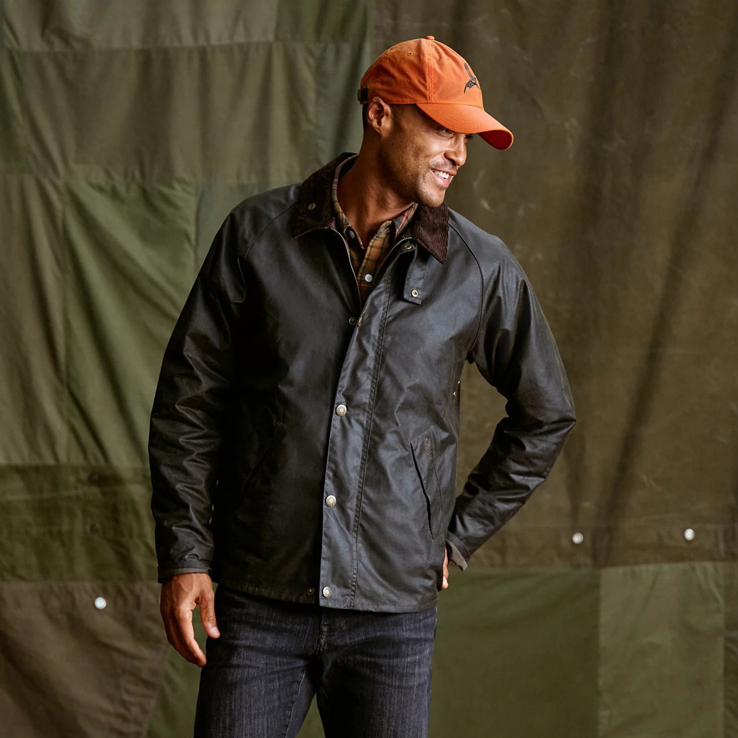 Orvis Men Barbour® Tracker Waxed Jacket