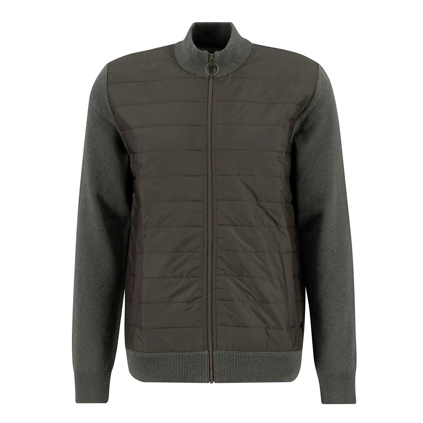 Orvis Men Barbour® Essential Carn Baffle Zip-Through Knitted Sweater