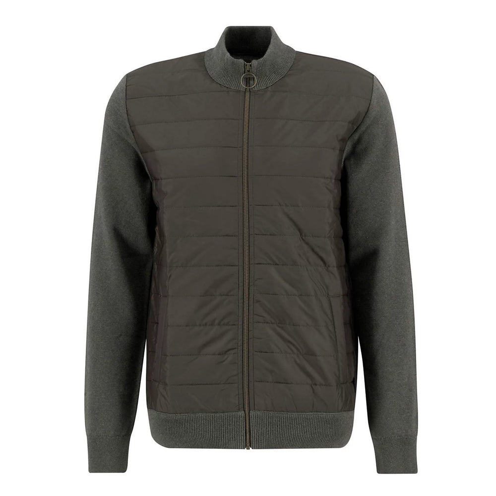 Orvis Men Barbour® Essential Carn Baffle Zip-Through Knitted Sweater