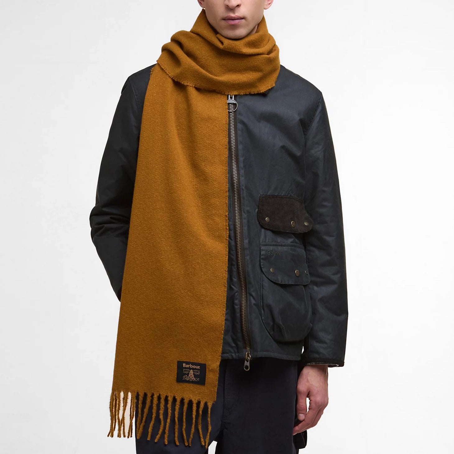 Orvis Men|Women Barbour® Brandy Bouclé Scarf