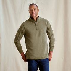 Orvis Men|Last Release Three Forks 1/4-Zip Sweatshirt