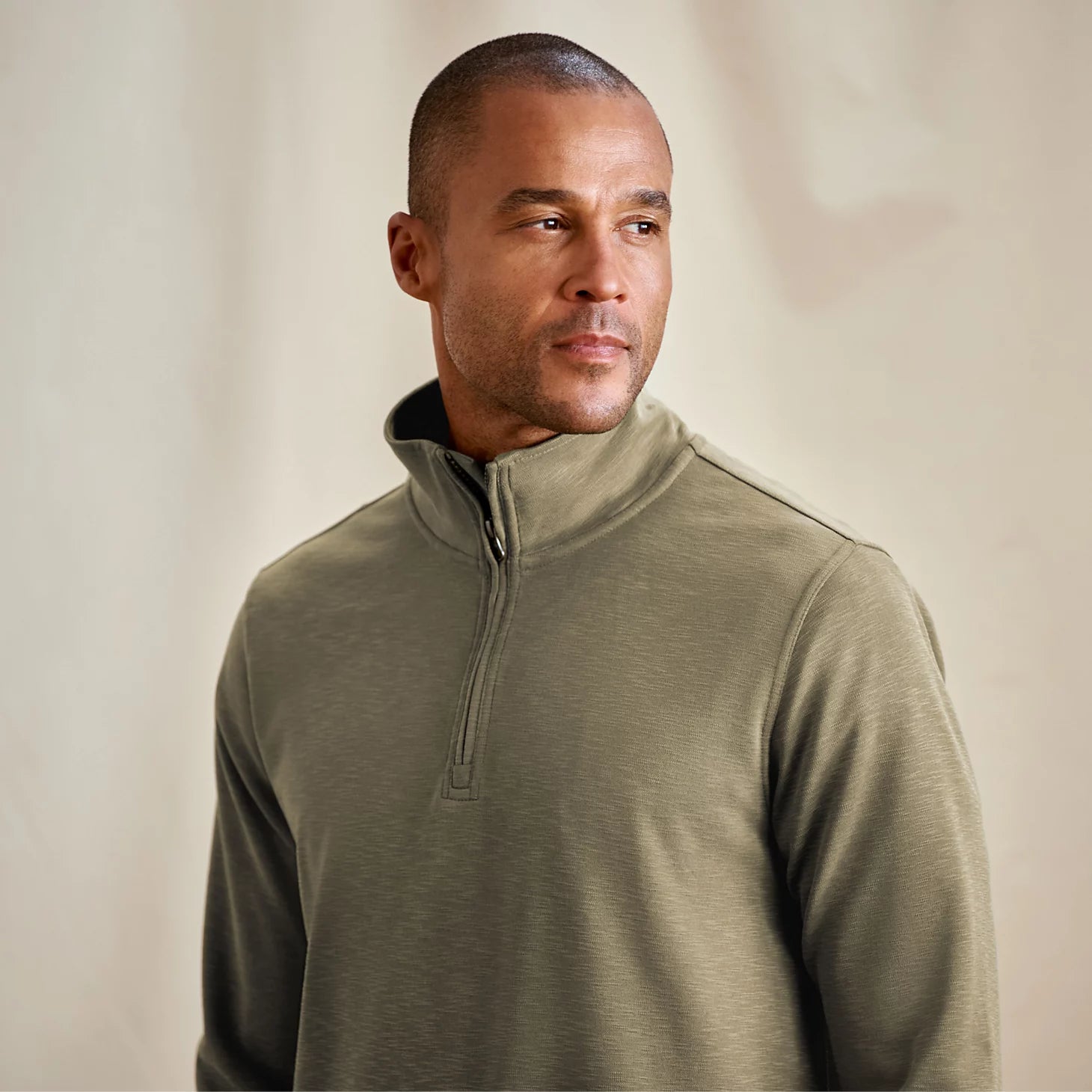 Orvis Men|Last Release Three Forks 1/4-Zip Sweatshirt