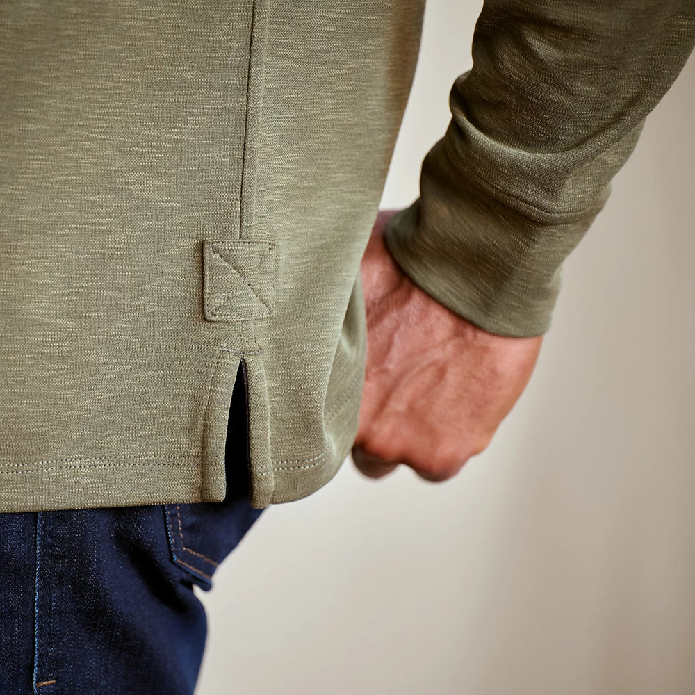 Orvis Men|Last Release Three Forks 1/4-Zip Sweatshirt