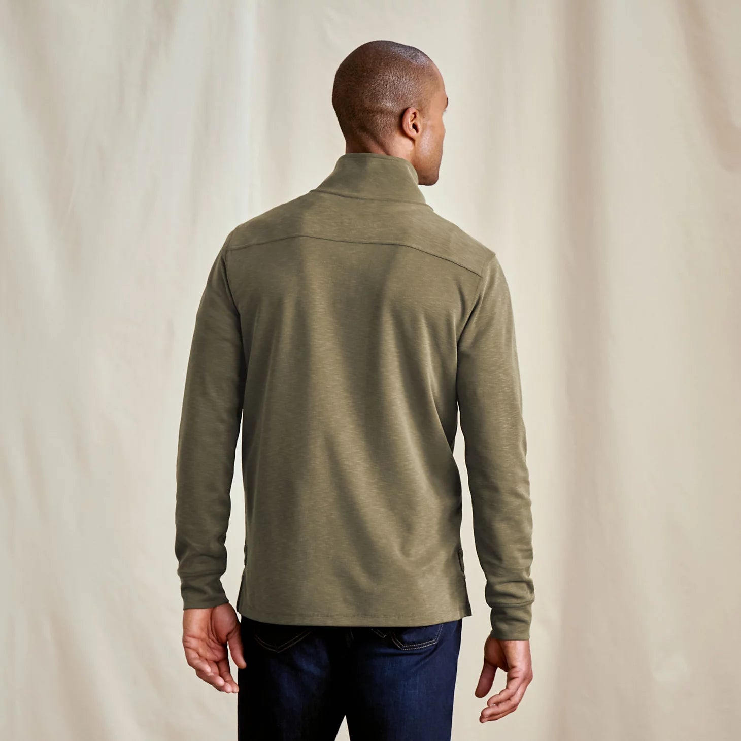 Orvis Men|Last Release Three Forks 1/4-Zip Sweatshirt