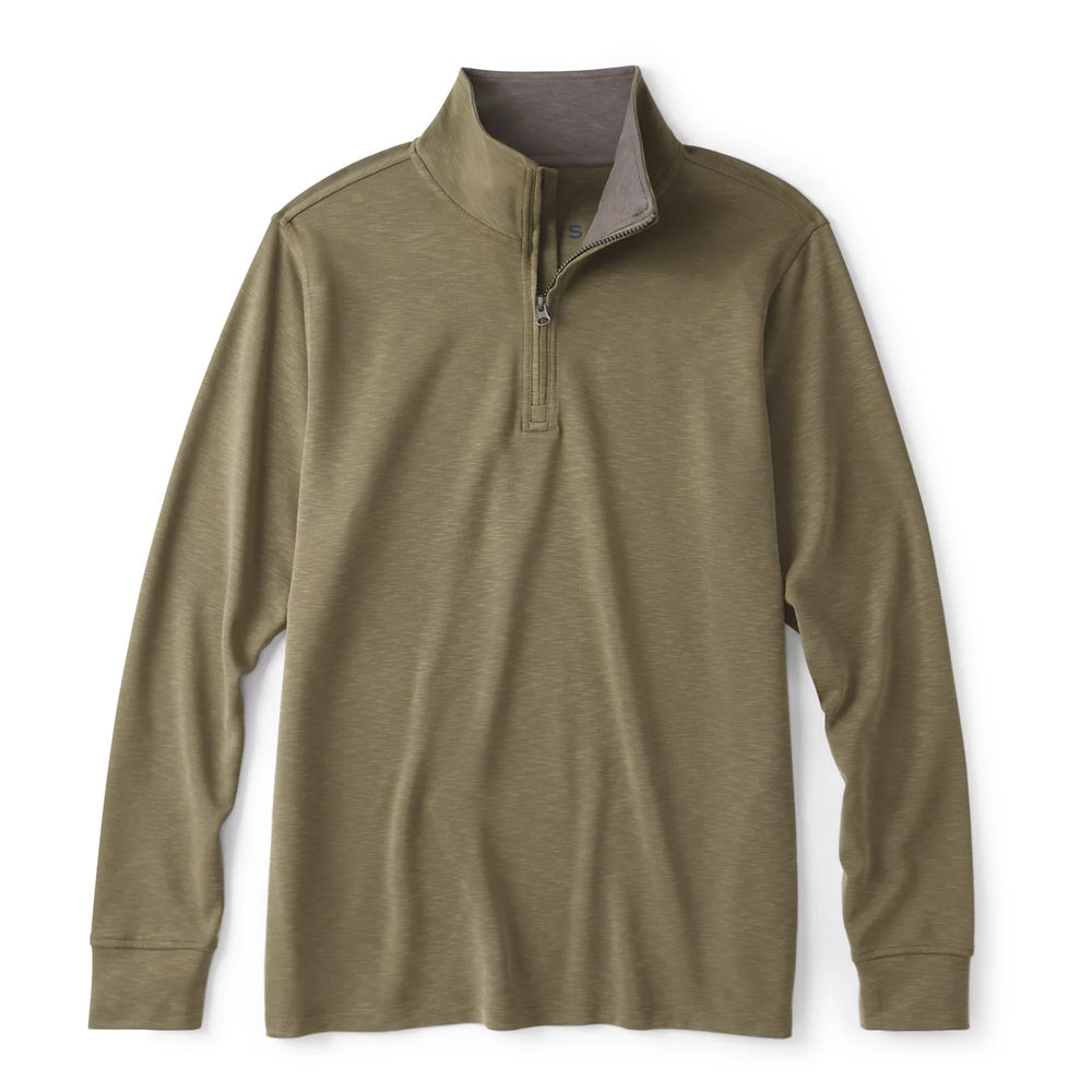 Orvis Men|Last Release Three Forks 1/4-Zip Sweatshirt