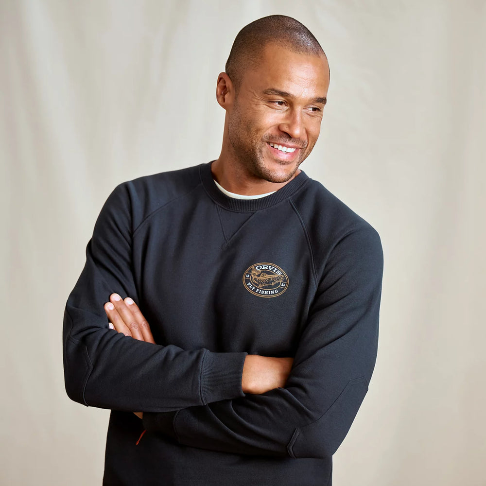 Orvis Men|Last Release Men's Campfire Crewneck Sweatshirt