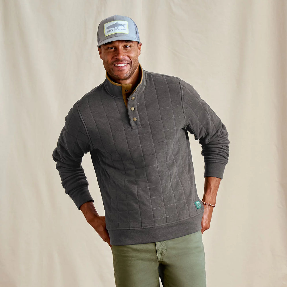 Orvis Men|Last Release Men's Battenkill Quilted 1/4-Snap Sweatshirt