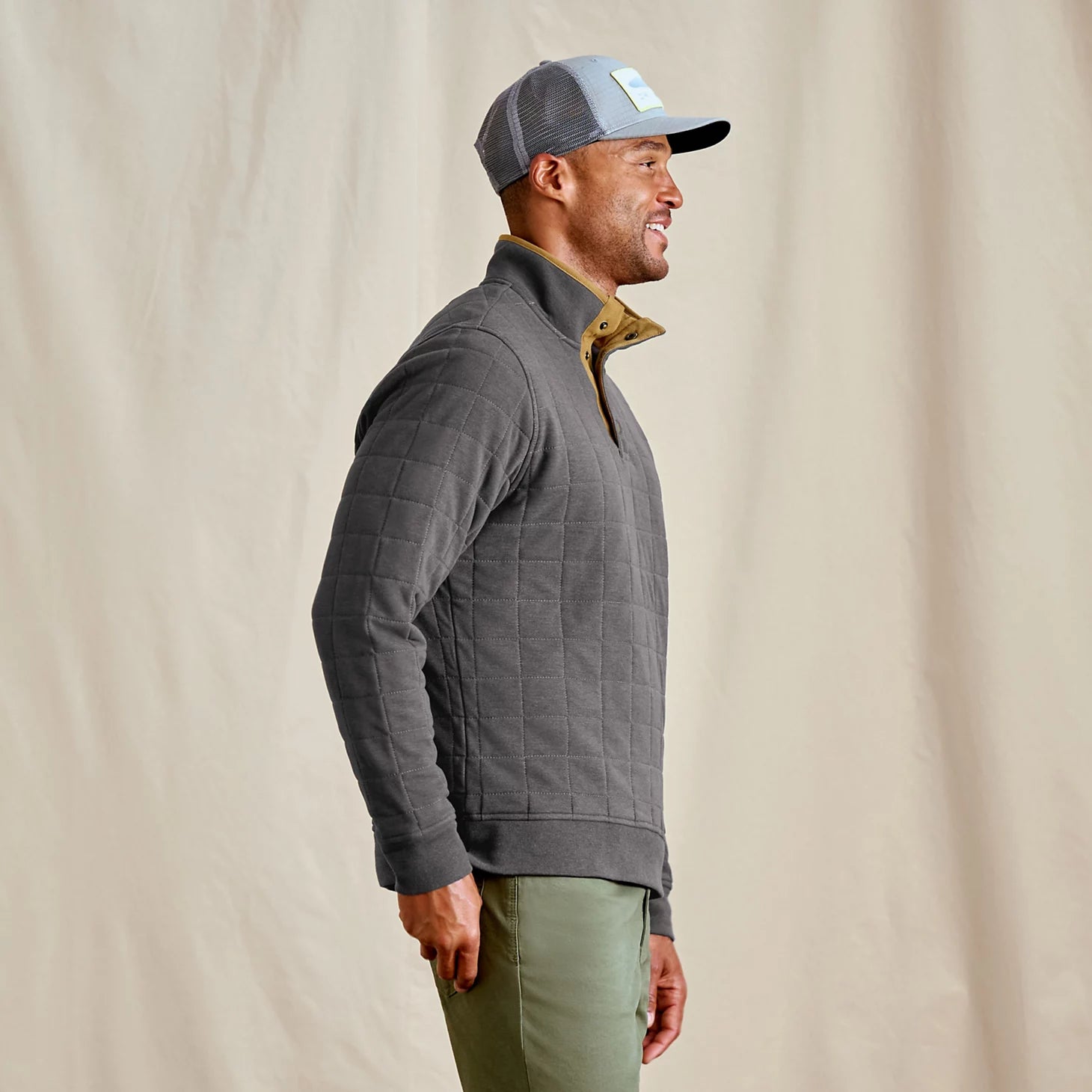 Orvis Men|Last Release Men's Battenkill Quilted 1/4-Snap Sweatshirt