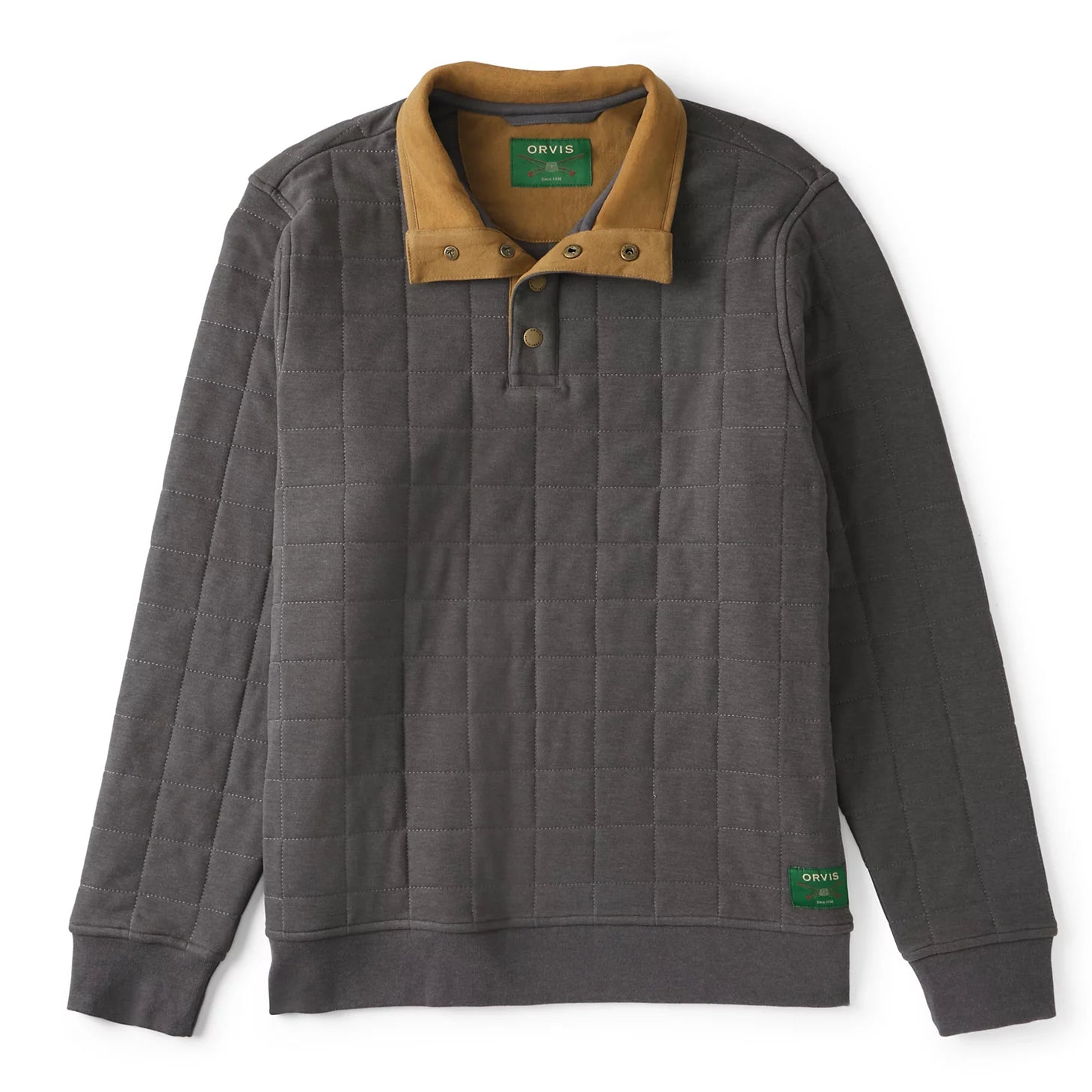Orvis Men|Last Release Men's Battenkill Quilted 1/4-Snap Sweatshirt