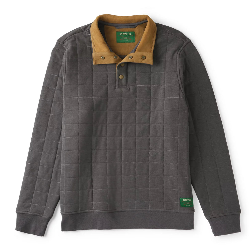 Orvis Men|Last Release Men's Battenkill Quilted 1/4-Snap Sweatshirt
