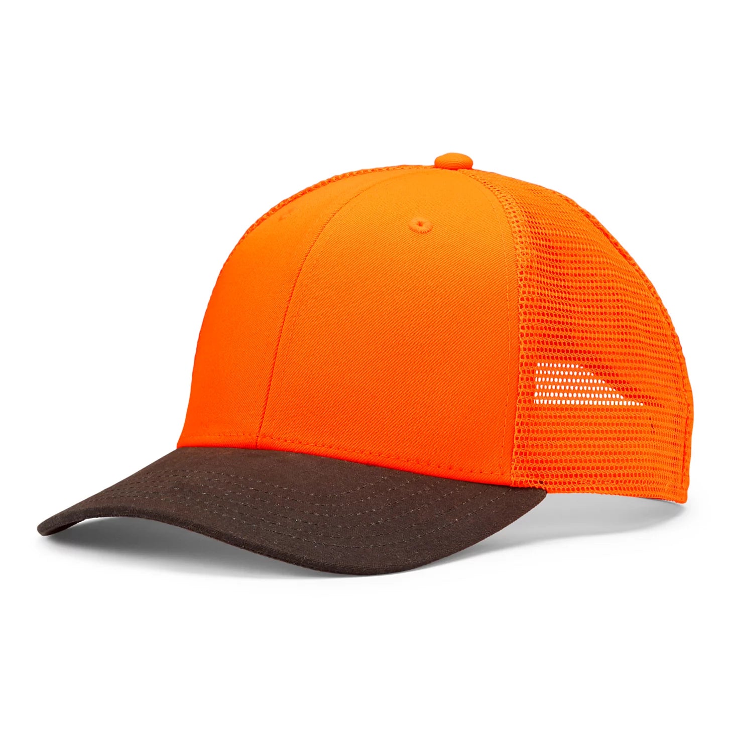 Orvis Men|Women|Hunt Blaze Orange Waxed Brim Mesh Cap