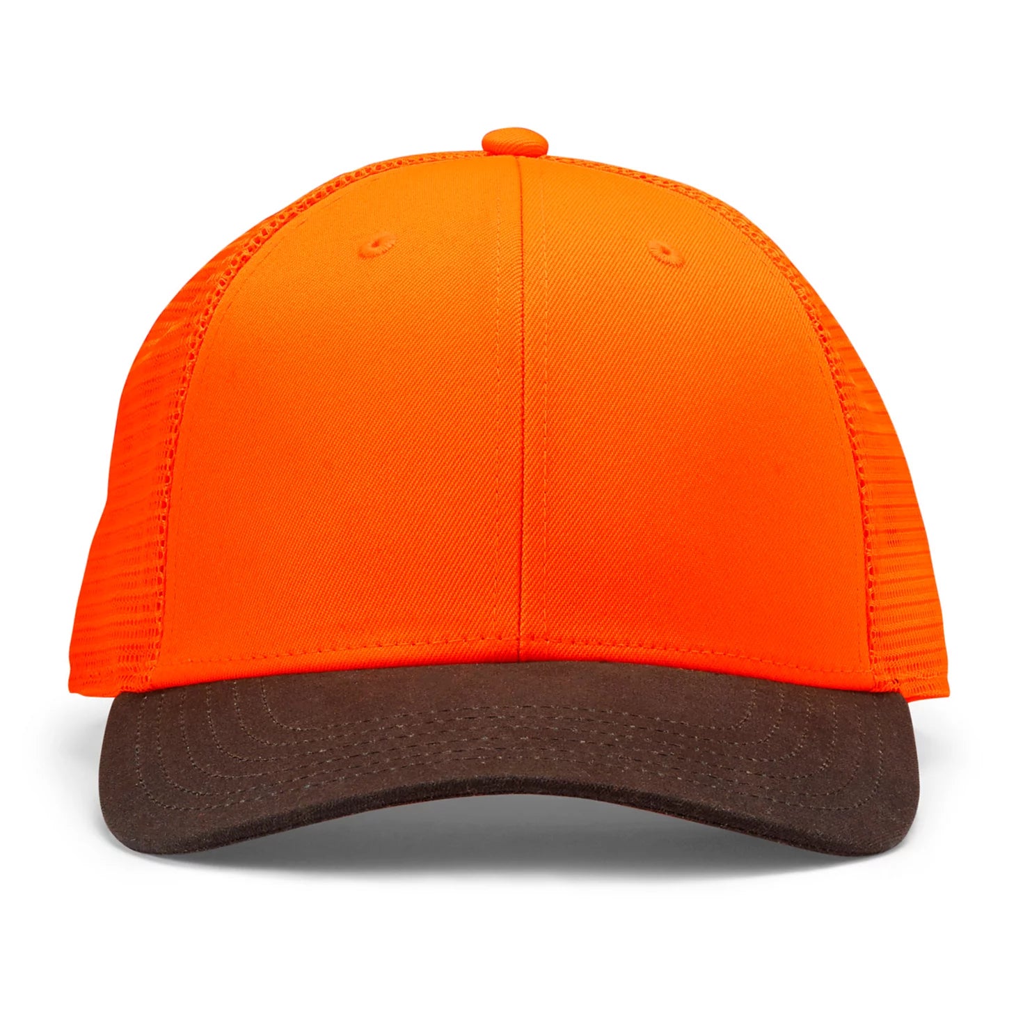 Orvis Men|Women|Hunt Blaze Orange Waxed Brim Mesh Cap