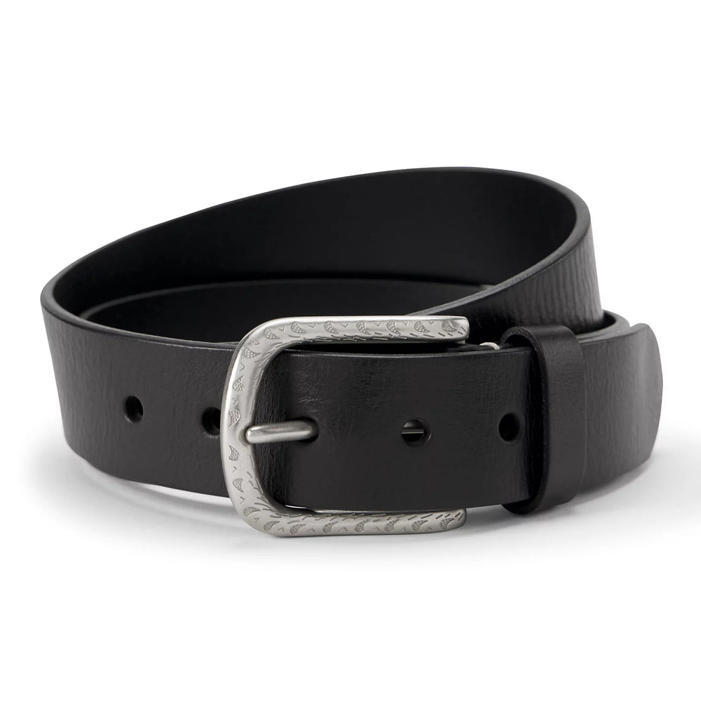 Orvis Men Distressed Nickel Buckle Belt