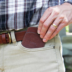 Orvis Men|Packs & Bags Leather Front Pocket Wallet