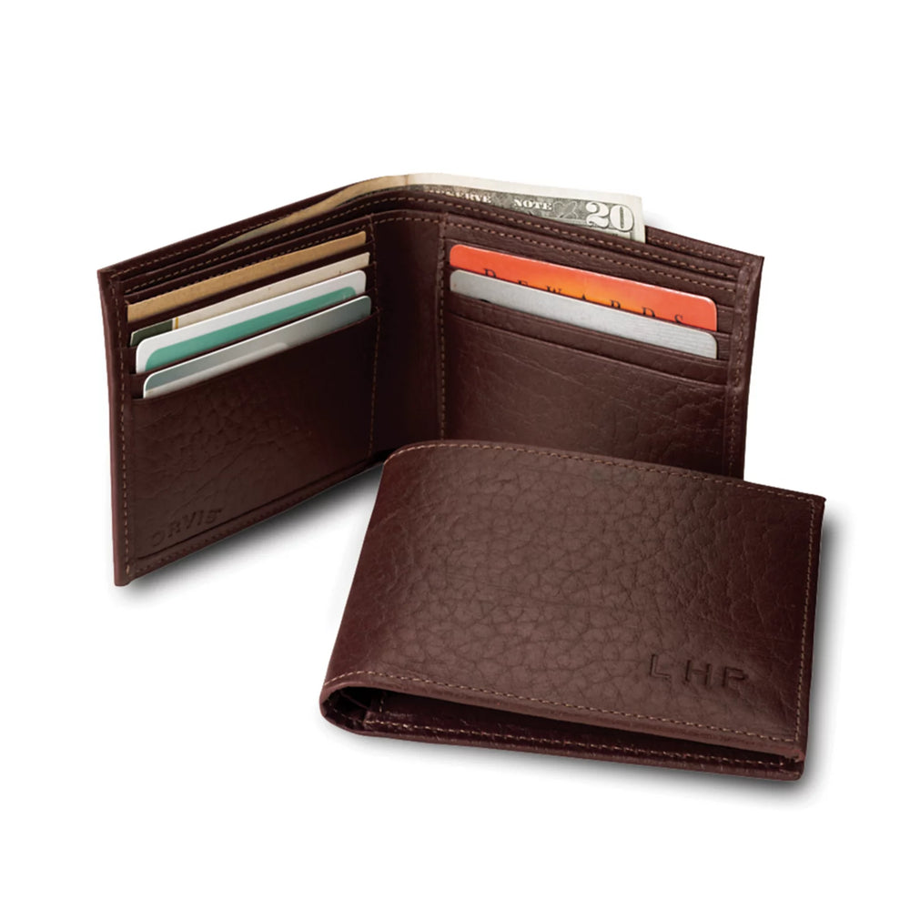 Orvis Men|Packs & Bags|Last Release American Bison Thinfold Leather Wallet