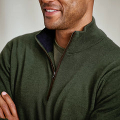 Orvis Men Merino Wool 1/4-Zip Sweater 2.0