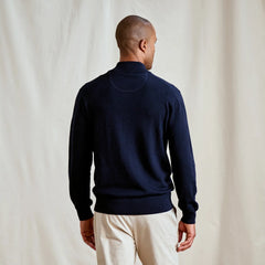 Orvis Men Merino Button Mockneck Sweater
