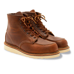 Orvis Men Red Wing 6" Classic Moc Copper Rough & Tough Boots