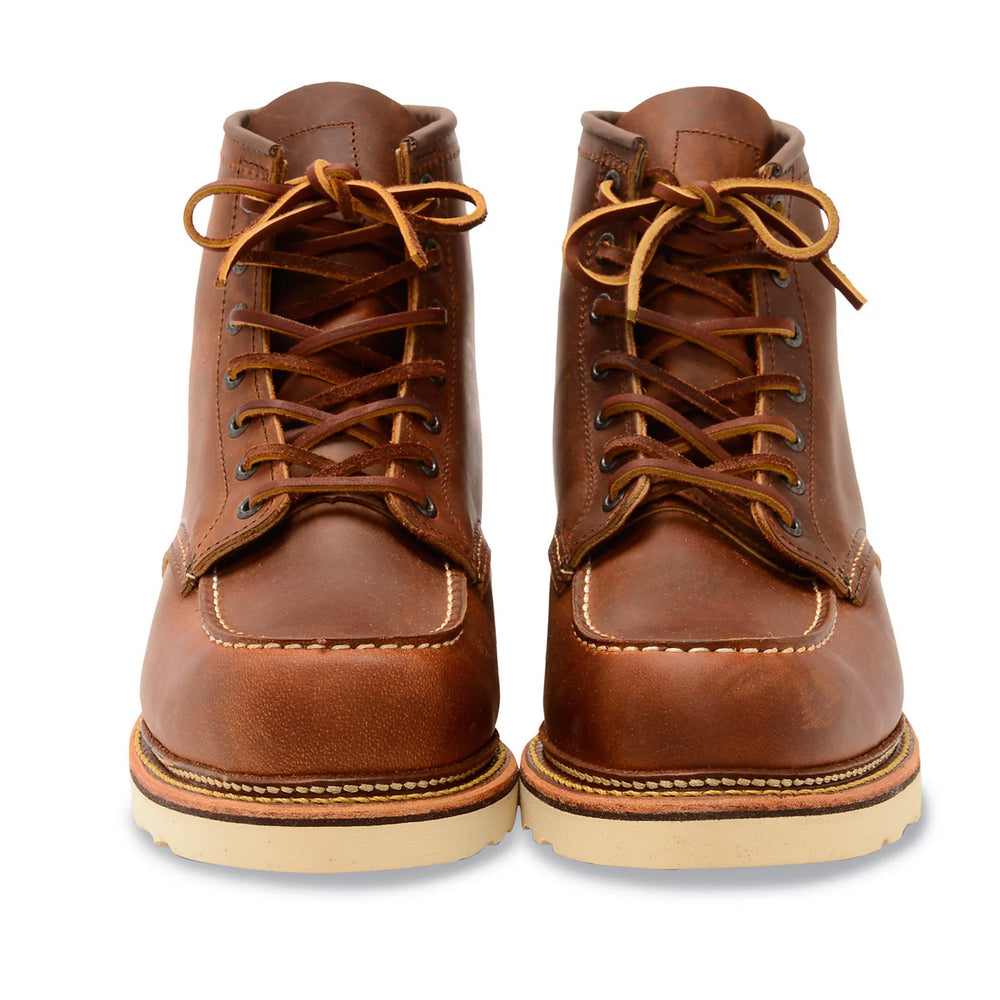Orvis Men Red Wing 6" Classic Moc Copper Rough & Tough Boots