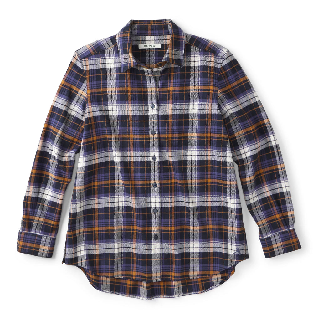 Orvis Women Perfect Flannel Boyfriend Shirt