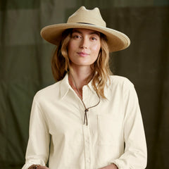 Orvis Women Women's Bromley Knit Button-Down Long-Sleeve Shirt