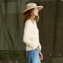 Orvis Women Women's Bromley Knit Button-Down Long-Sleeve Shirt